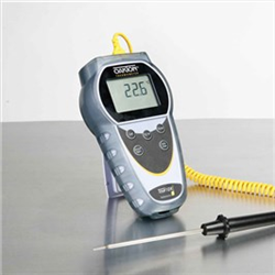 Temp 10J Thermocouple Thermometer with NIST Traceable Calibration Report WD-35427-01 Oakton