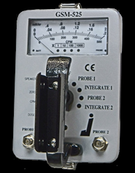 Analog Survey Meter w/dual detectors GSM-525 W. B. Johnson Instruments