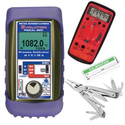Multifunction Calibrator, Boot with Leatherman, DMM, Cal Labels 820-L-VIP PIE