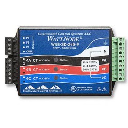 kWh Xducer,208/240VAC,Delta (Pulse out) Data Loggers T-WNB-3D-240  Onset HOBO
