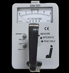 Analog Micro-R Survey Meter GSM-501 W. B. Johnson Instruments