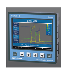 Multifunction power analyser UMG 512 Janitza