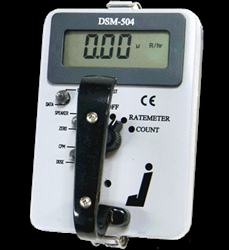 Digital Radiation Survey Meter w/internal detector DSM-504 W. B. Johnson Instruments