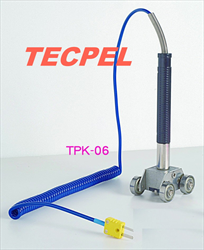 Roller Thermocouple probe Type K TPK-06 Tecpel