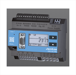 Power quality analysers for DIN rails UMG 605-PRO Janitza