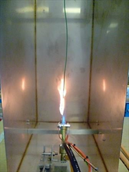 Flame Propagation Test for a Single Insulated Cable FTT