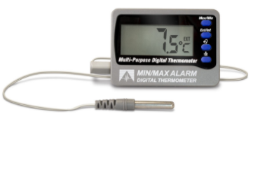 DELTATRAK 12215 Certified Alarm Thermometer