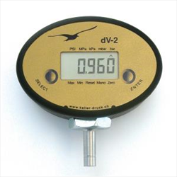 Đồng hồ đo áp suất 0-4 bar, 0-31 bar, 0-200 bar, 0-700 bar dV-2 Keller