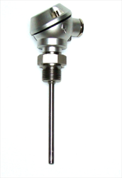 Miniature resistance thermometer with process connection fitting TOP-PKGm-27 Alf-Sensor