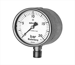 Process Gauge, SUPASAFE, Safety Pattern - Monel Wetted Parts 966MGP Budenberg