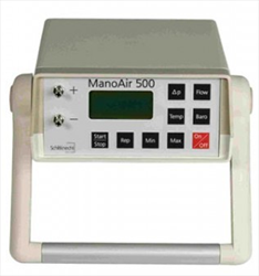 Manometer for micropressure 0 - 25 kPa / 0 - 180 m/s ManoAir500 Schiltknecht