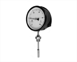 Gas Filled Expansion Thermometer, Rigid Stem Vertical/Bottom Entry 32G-33G-34G-54G Budenberg