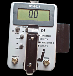 Digital Radiation Survey Meter w/dual detector DSM-525 W. B. Johnson Instruments