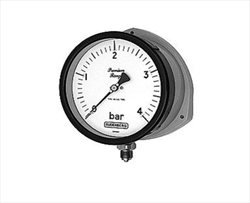 Bourdon Tube Pressure Gauge, DMC Cased, Safety Pattern, Outdoor Use 966TGP Budenberg