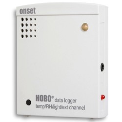Temperature/Relative Humidity/ Light/One External Data Logger Data Loggers U12 Onset HOBO 