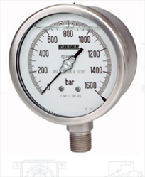 Đồng hồ đo áp suất PBXSF100-150 Rueger