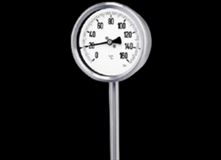 Gas-actuated thermometer LTSChg Leyro Instrument