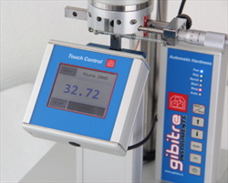 Touch-Screen electronic console for Hardness Units control