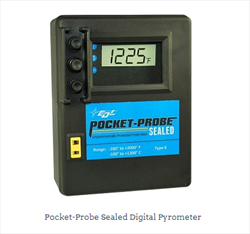 Pocket-Probe Sealed Digital Pyrometer PS EDI Electronic Development Labs