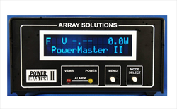 Power Master II display PM2 Array Solutions